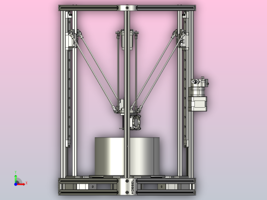 1_3D数控打印机床2(经典)前视缩略图