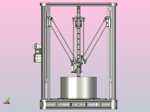 1_3D数控打印机床2(经典)后视缩略图