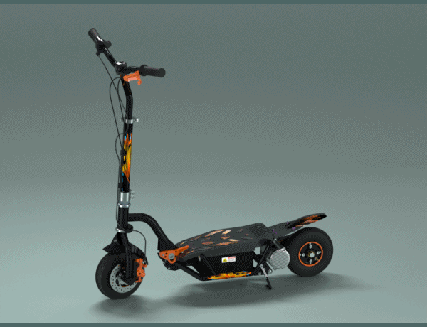 部分解决方案中创建的SXT 300踏板车