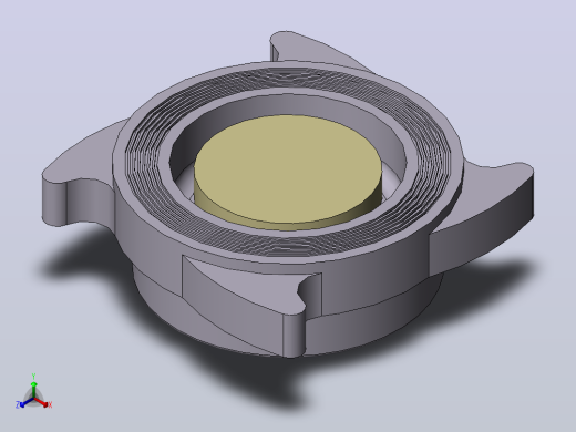 止回阀DCV2 WAFER CHECK VALVE正等轴测缩略图