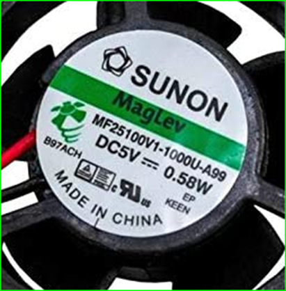 25 X 25 X 10MM毫米Sunon风扇
