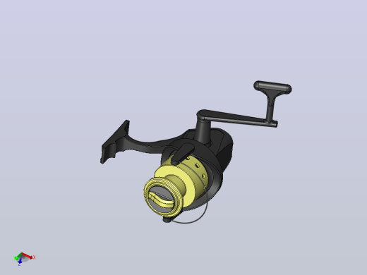 solidworks钓鱼绕线轮