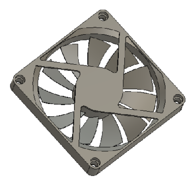 5v 散热用风扇 - 80x80x10mm