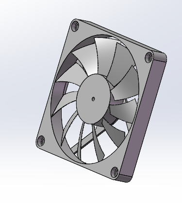 5v 散热用风扇 - 80x80x10mm