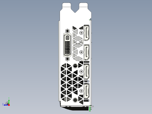 Quadro P5000显卡右视缩略图