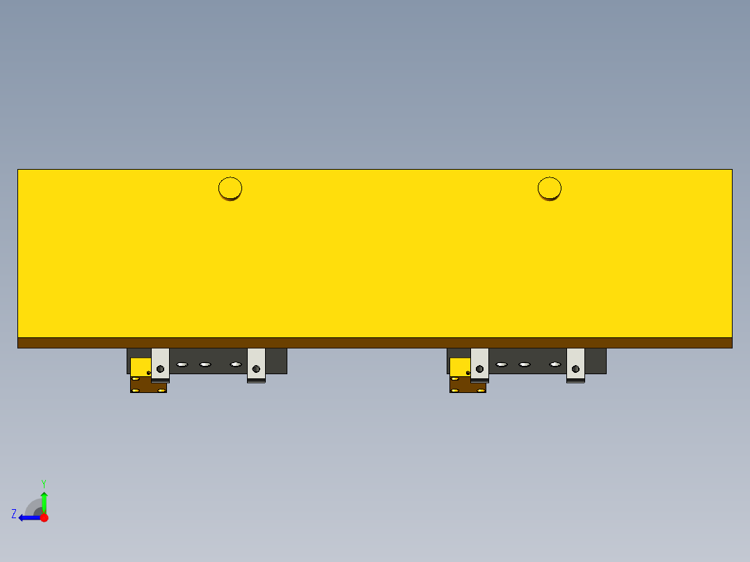 液压夹具右视图