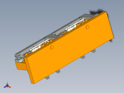 液压夹具正等轴测缩略图