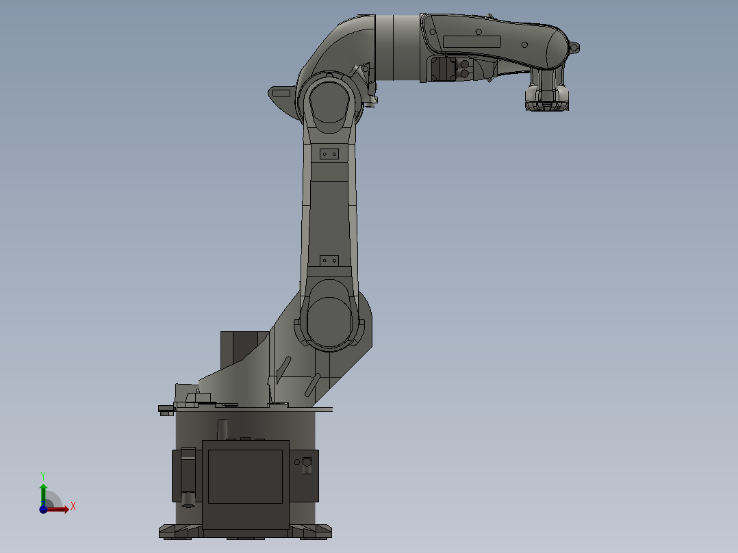 KUKA 1012 arm Robot前视图
