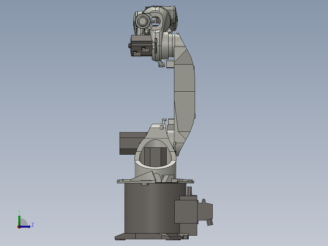 KUKA 1012 arm Robot左视图