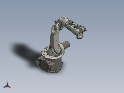 KUKA 1012 arm Robot正等轴测缩略图