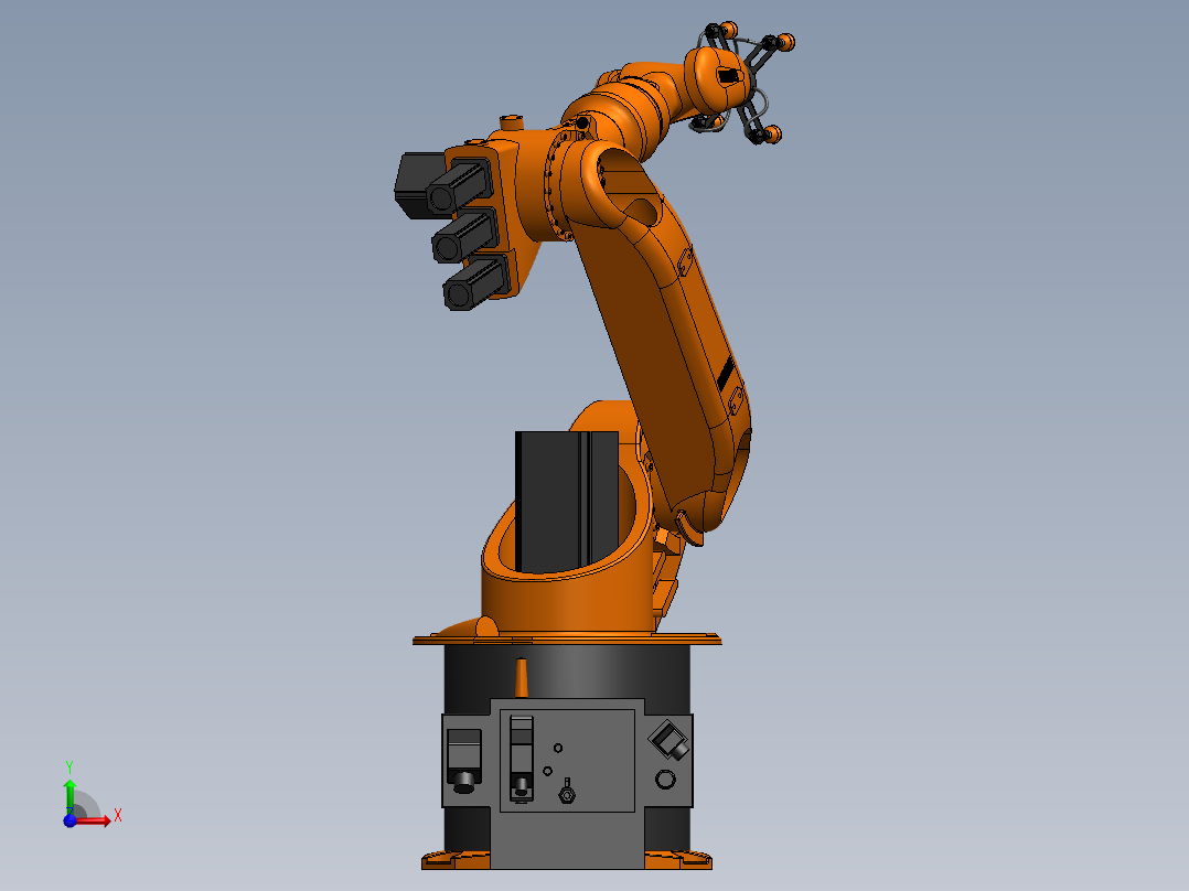 kuka-kr16-robot前视图