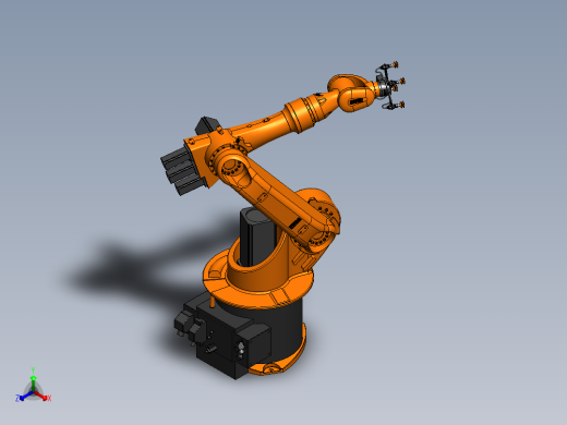 kuka-kr16-robot正等轴测缩略图