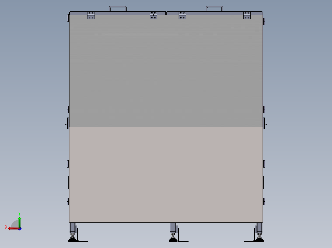 南方航空抛光机 sw14可编辑后视图