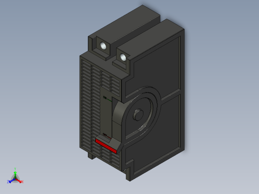 Inventor设计的断电器