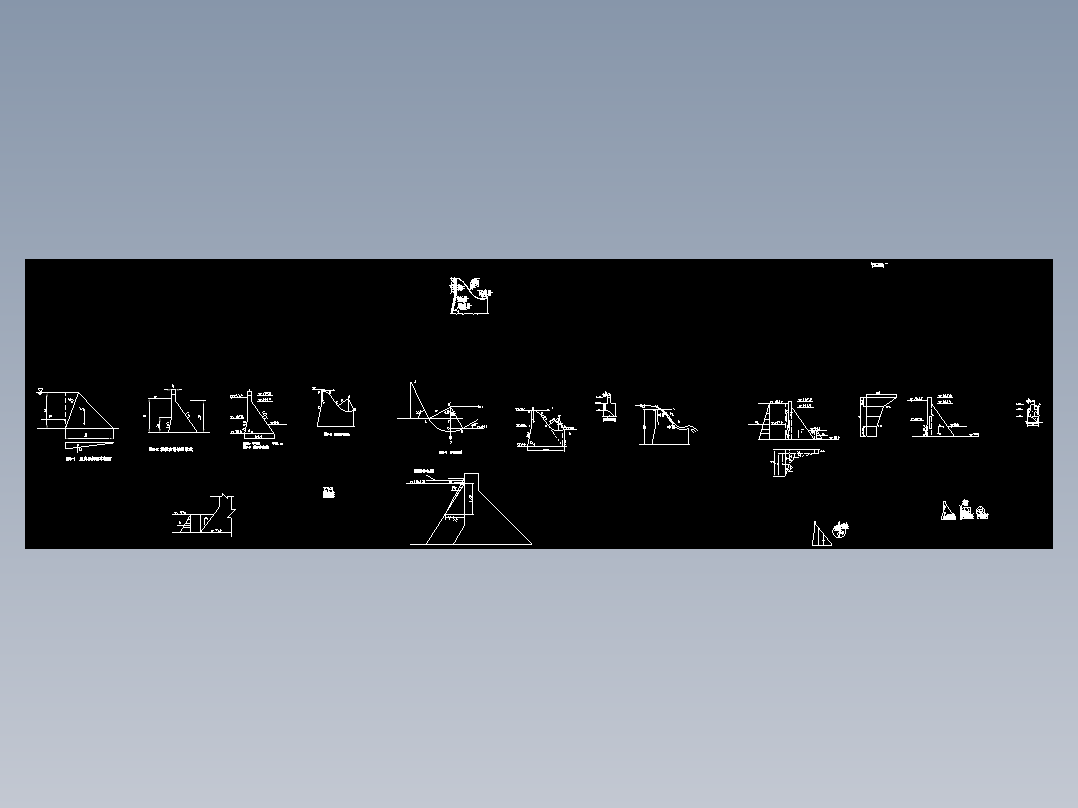 桃林口重力坝水利枢纽设计