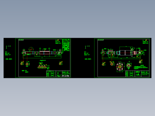 滚轴丝杠完美零件图免费下载