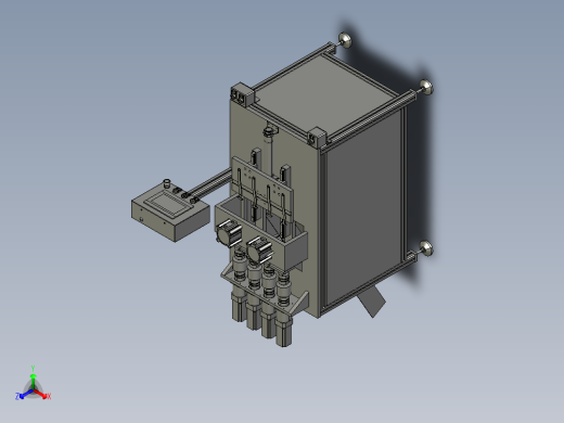 限位器骨架自动旋扭机