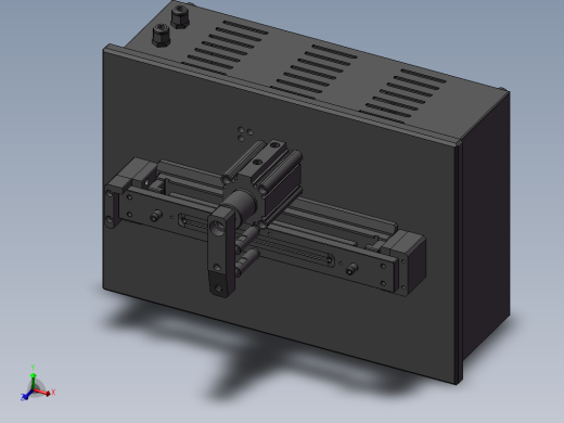 气动顶出机设计图纸