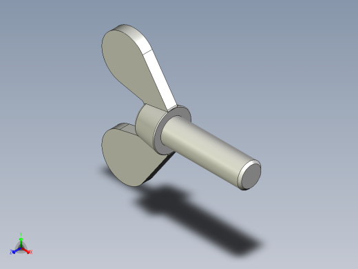 带耳螺钉-DIN_316_Wing_screws_12x1.75x40-34.7-19.5_65_4.9_33.5_12.stp正等轴测缩略图