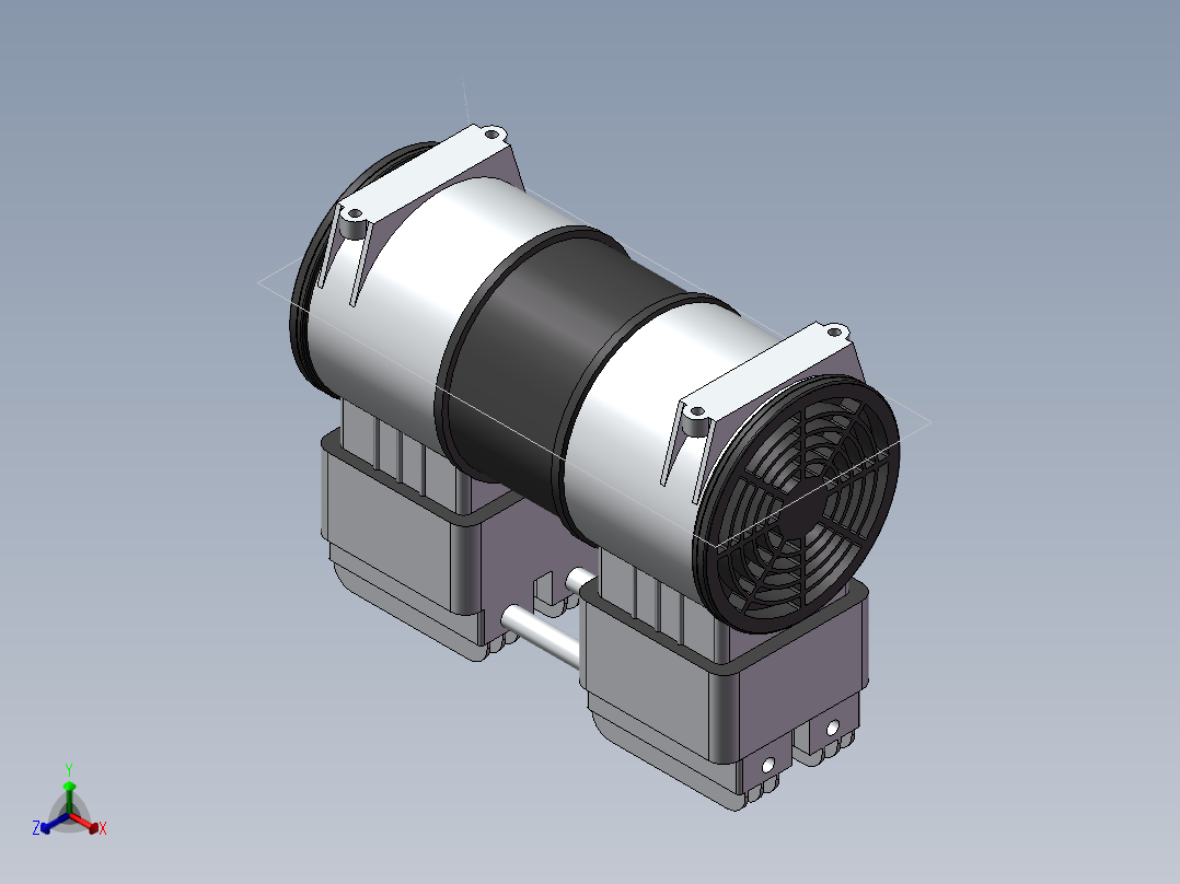 OFL750空压机==345896==15正等轴测图