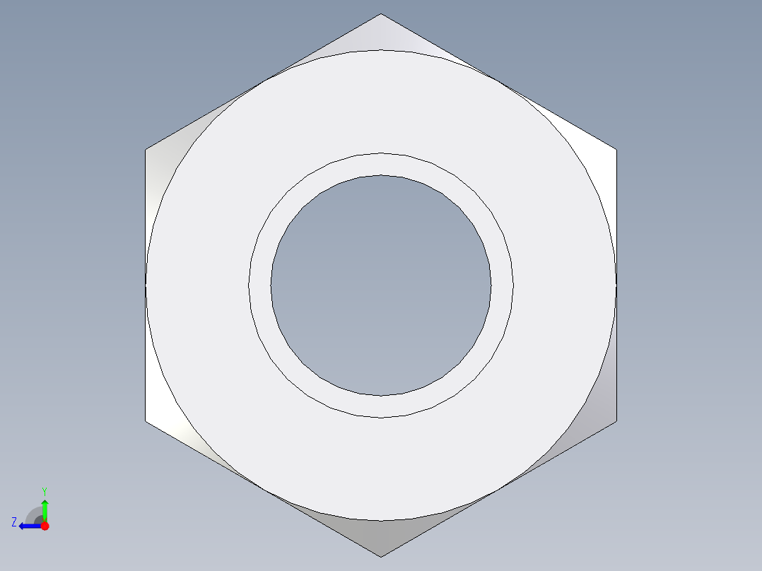 卡套式工业通用硬管接头EO_Weld_bulkhead_fitting_ESV18ZL右视图
