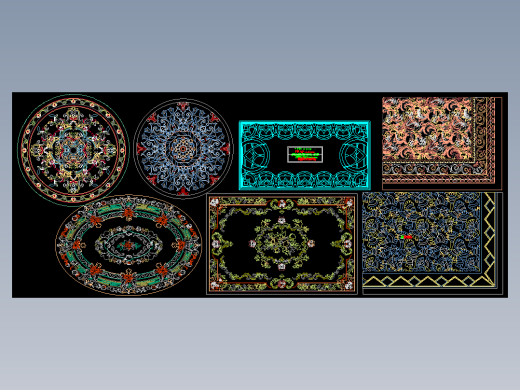 CAD中国传统文化图案