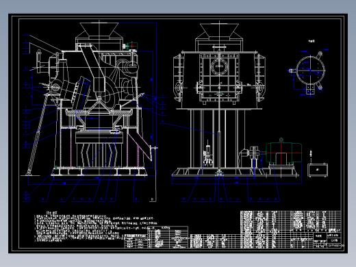 JS74-CKP预粉磨设计(总体及壳体)[含全套图和文档]