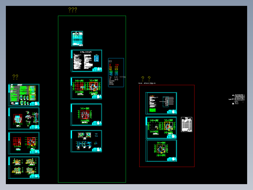 一层框架结构高尔夫小卖部建筑设计施工图纸（含水电）