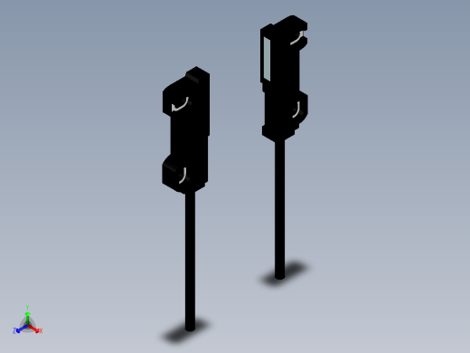 矩阵光纤_对射型FT-S25正等轴测缩略图
