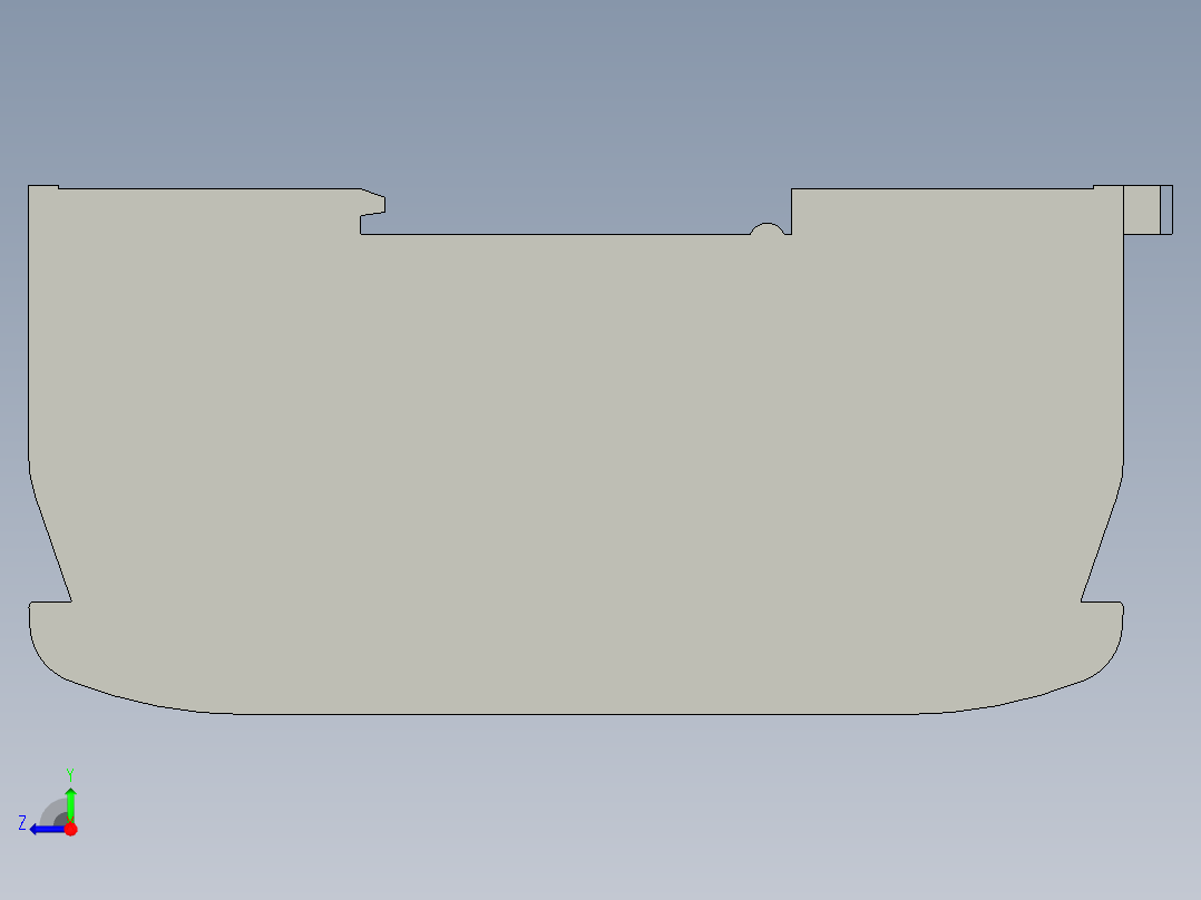 基恩士KL-N10V_kc图纸模型右视图