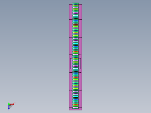 吊挂式轨道车辆用设备俯视缩略图