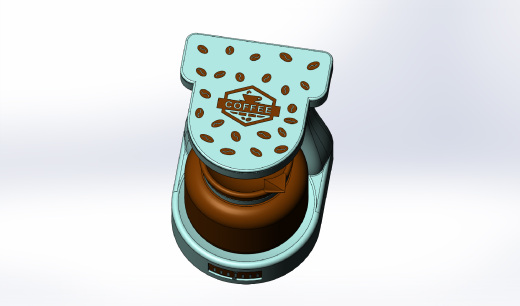 制咖啡机玩具模型缩略图