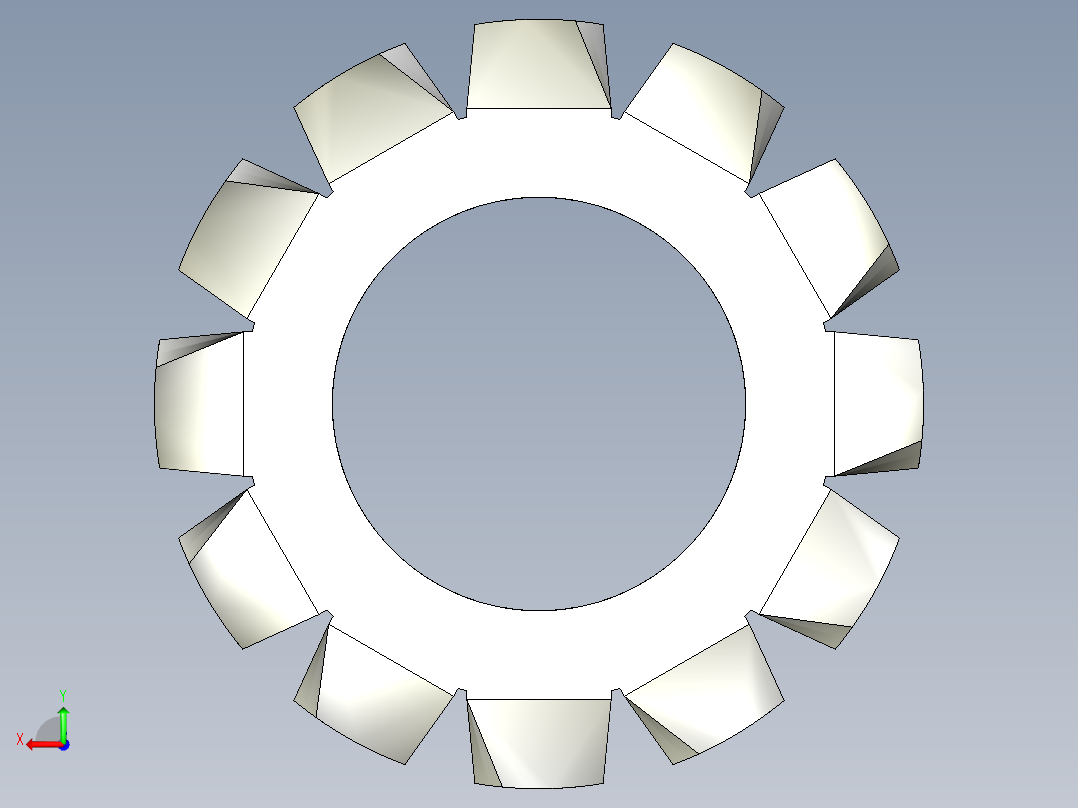 EXTERNAL TOOTH LOCK WASHER for M4 SCREW.IGS后视图