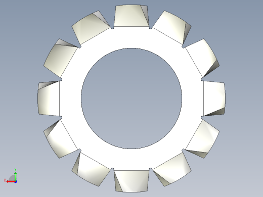 EXTERNAL TOOTH LOCK WASHER for M4 SCREW.IGS后视缩略图