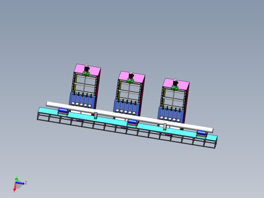Q499-钢管螺旋式无损探伤系统设计【三维SolidWorks】
