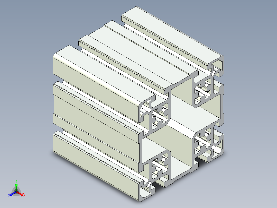 型材-BR 100X100L 3842993171.STEP主视图