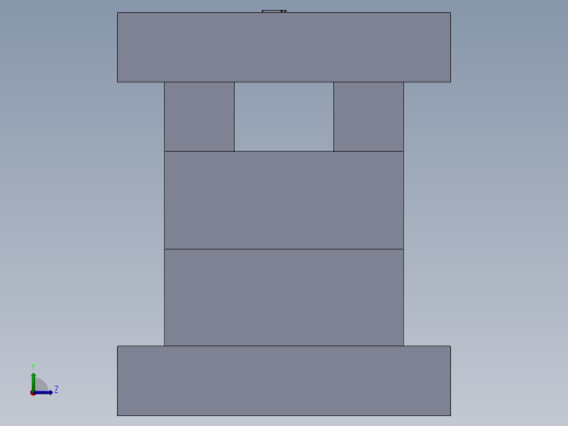注塑模具左视缩略图