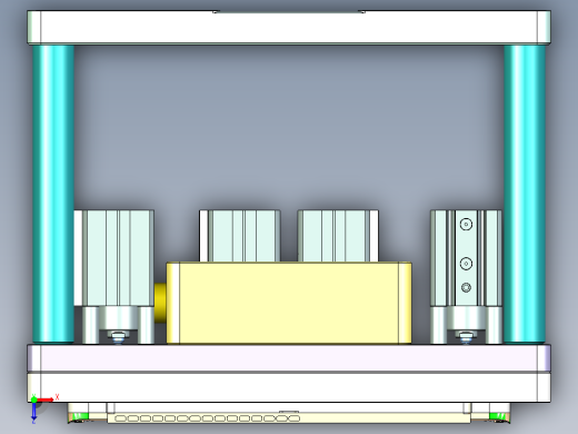 HAZEL-C-笔记本CNC工装夹具三维模型CNC3-0512俯视缩略图