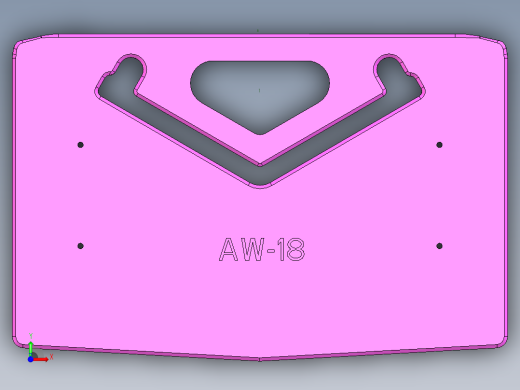 Aw-18-CNC1笔记本CNC工装夹具三维模型-CNC2前视缩略图