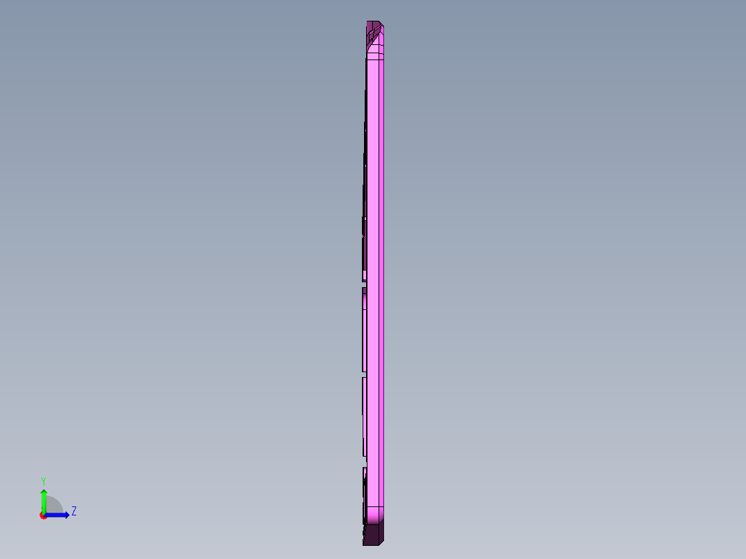 Aw-18-CNC1笔记本CNC工装夹具三维模型-CNC2左视图