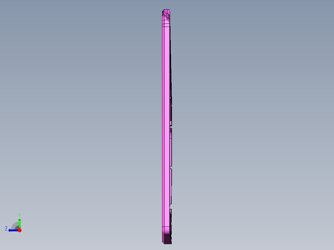 Aw-18-CNC1笔记本CNC工装夹具三维模型-CNC2右视图