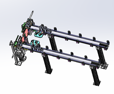 射灯外壳自动加工输送设备sw17可编辑