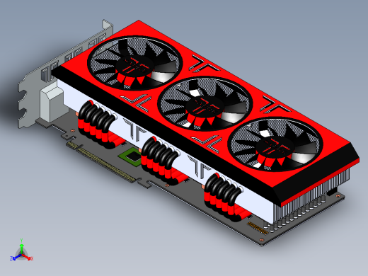 显卡(40)正等轴测缩略图