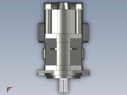 CBHYG-F双联齿轮油泵CBHYG-F25-F3.5-ATΦ俯视缩略图