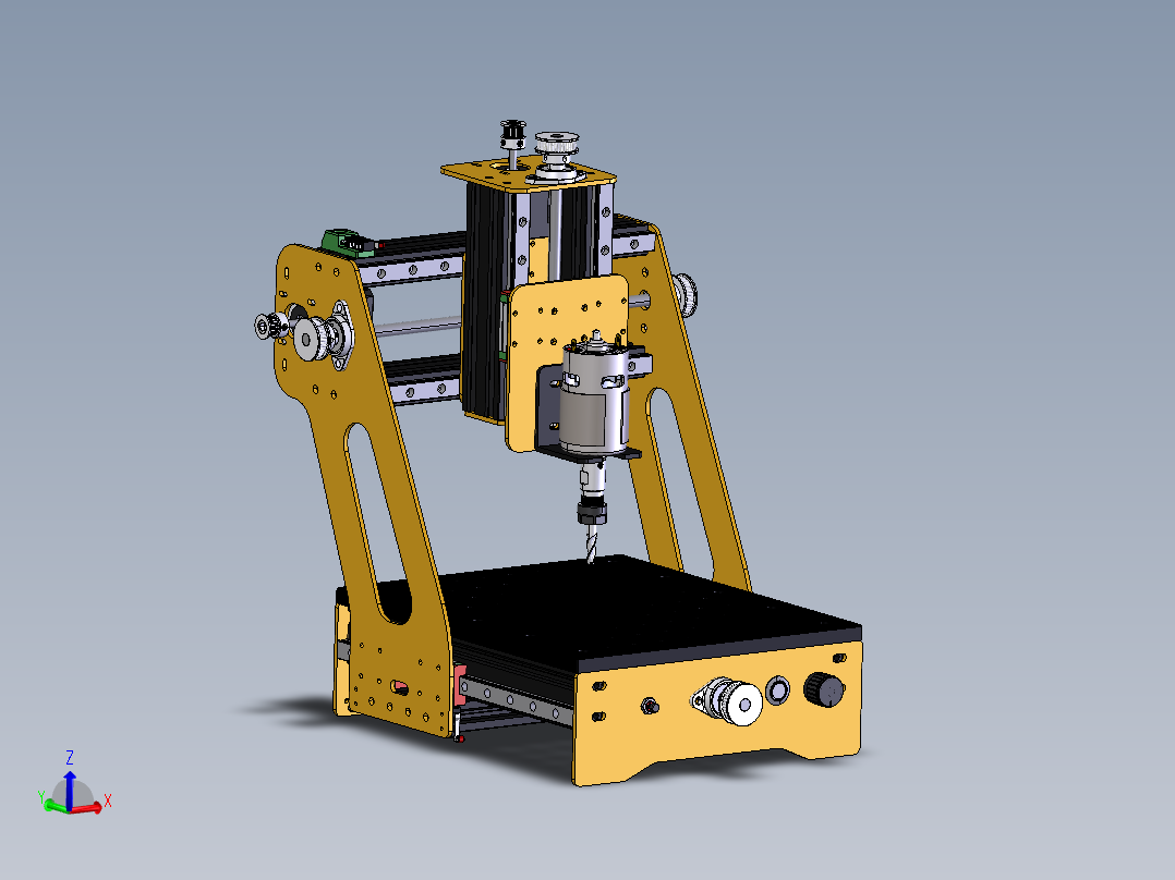 小型电路板钻铣机