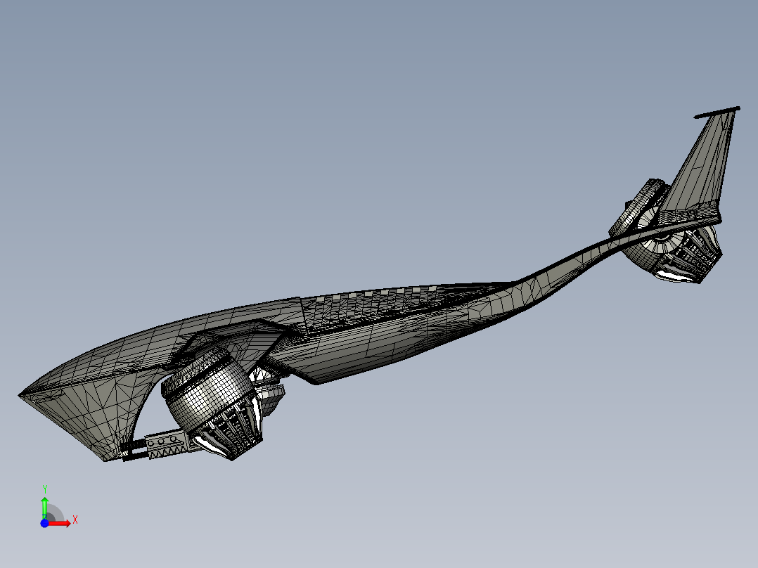宇宙飞船(49)前视图