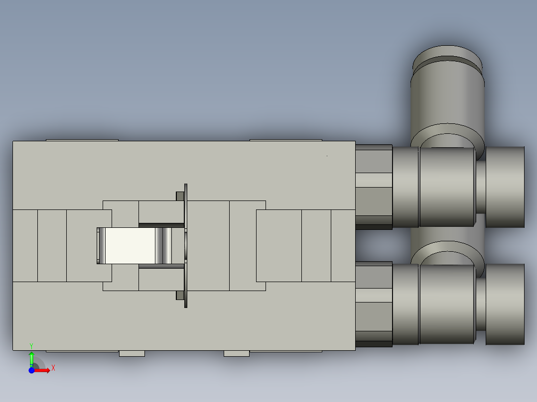 BBBB负极片手爪前视图