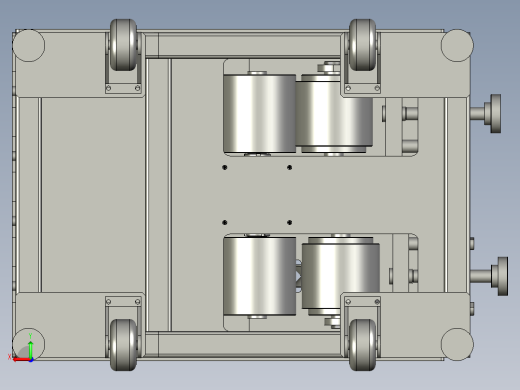废料牵引机总装配体后视缩略图