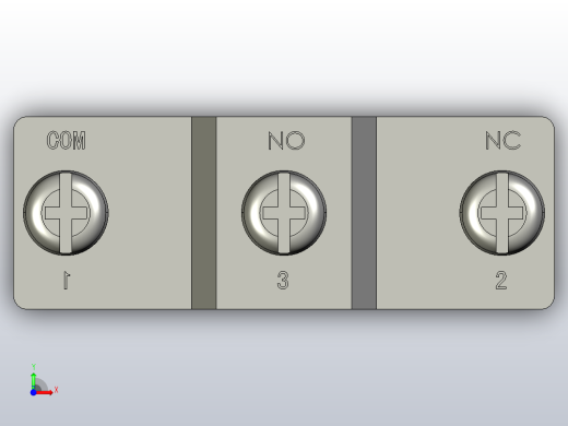 微动开关传感器ZLB03-B前视缩略图
