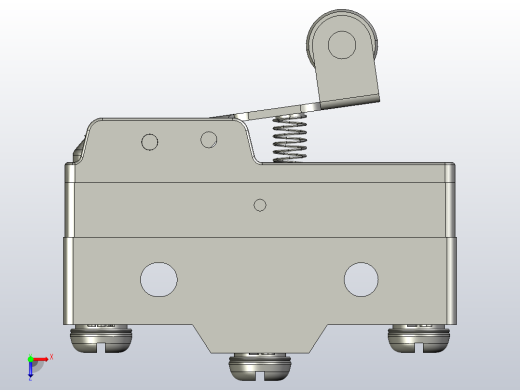 微动开关传感器ZLB03-B俯视缩略图
